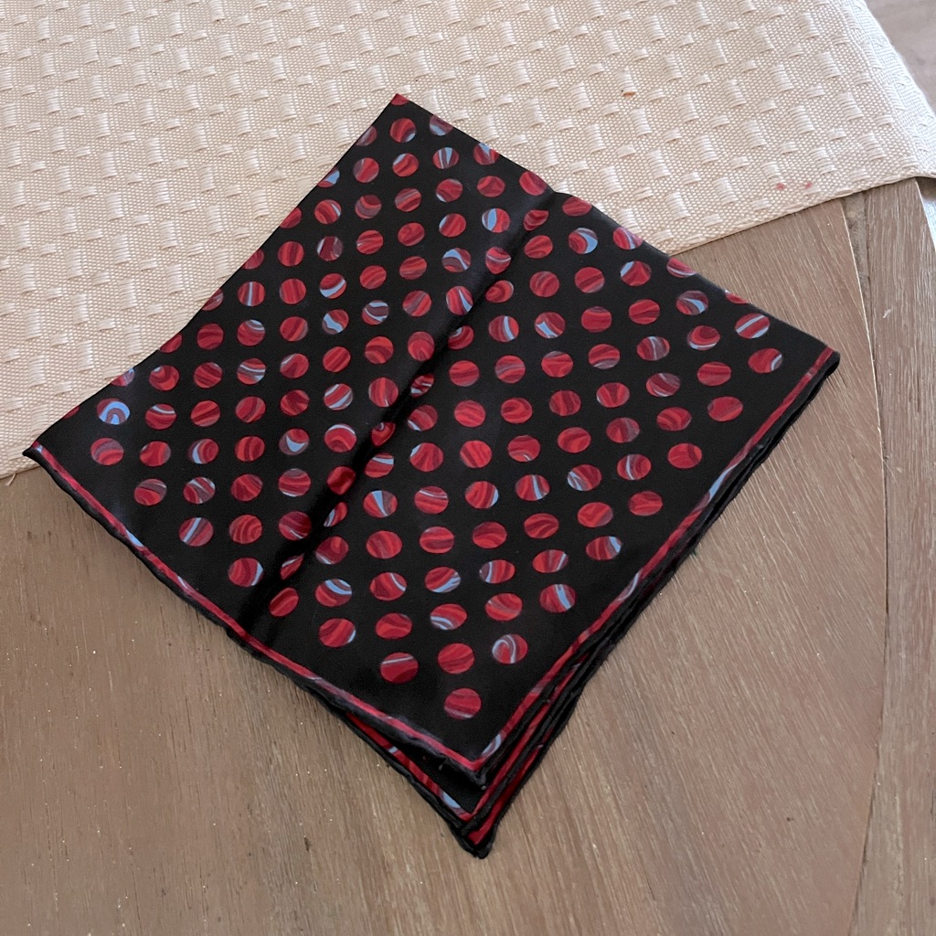 Made In Italy 100 Silk Scarf